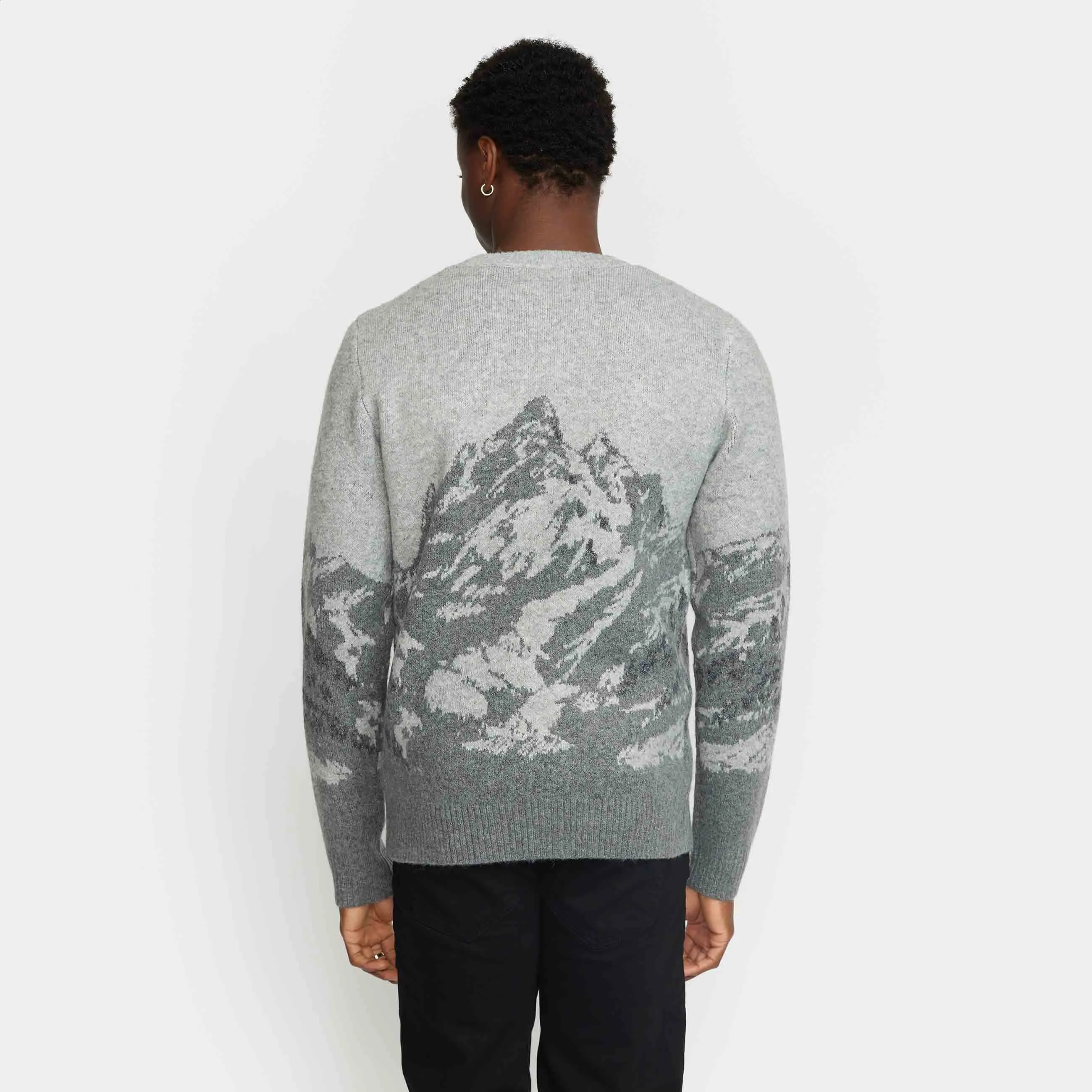 Knit Sweater / 6592 - Grey