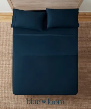Lane Solid Cotton Cooling Sheet Set