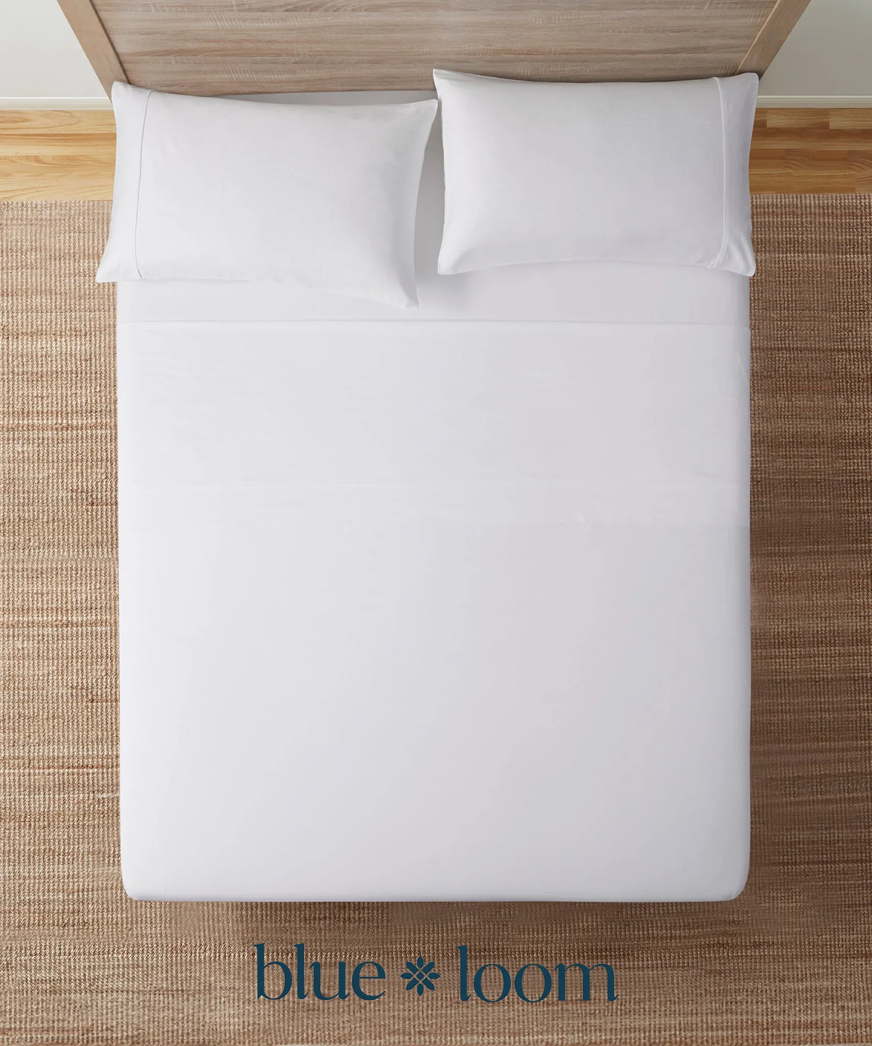 Lane Solid Cotton Cooling Sheet Set