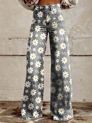 Lania | Retro Boho Flow Pants