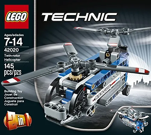 LEGO Technic 42020 Twin-Rotor Helicopter Model Kit