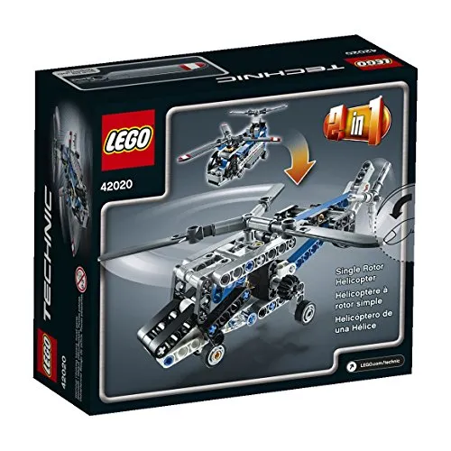 LEGO Technic 42020 Twin-Rotor Helicopter Model Kit