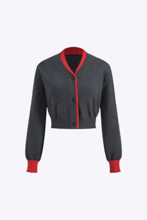 Libby - Chic Patchwork Pattern Woman's Long Sleeve Shirt