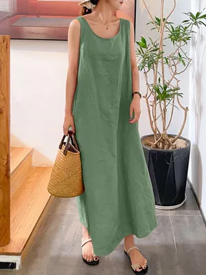 Lina™ - Effortless Sleeveless Dress