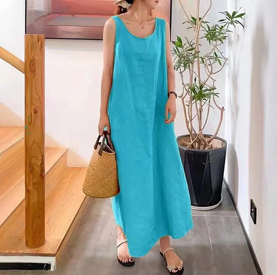Lina™ - Effortless Sleeveless Dress