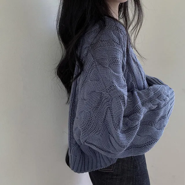 Loose Style Knitted Super Warm Winter Sweaters