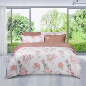 Marie Claire Lumine 100% Combed Cotton 1000TC Fitted Sheet/Bed Set - Amber