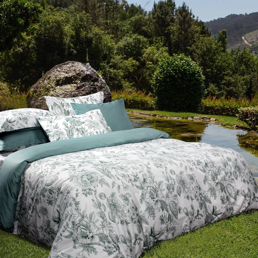 Marie Claire Lumine 100% Combed Cotton 1000TC Fitted Sheet/Bed Set - Gabrielle