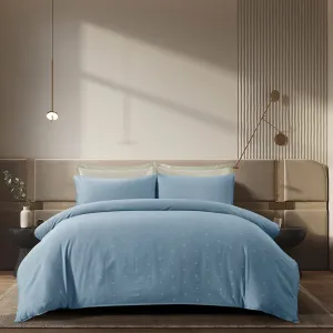 Marie Claire MORPHEUS Dobby 100% Combed Cotton 1000TC Fitted Sheet/Bed Set - Providence