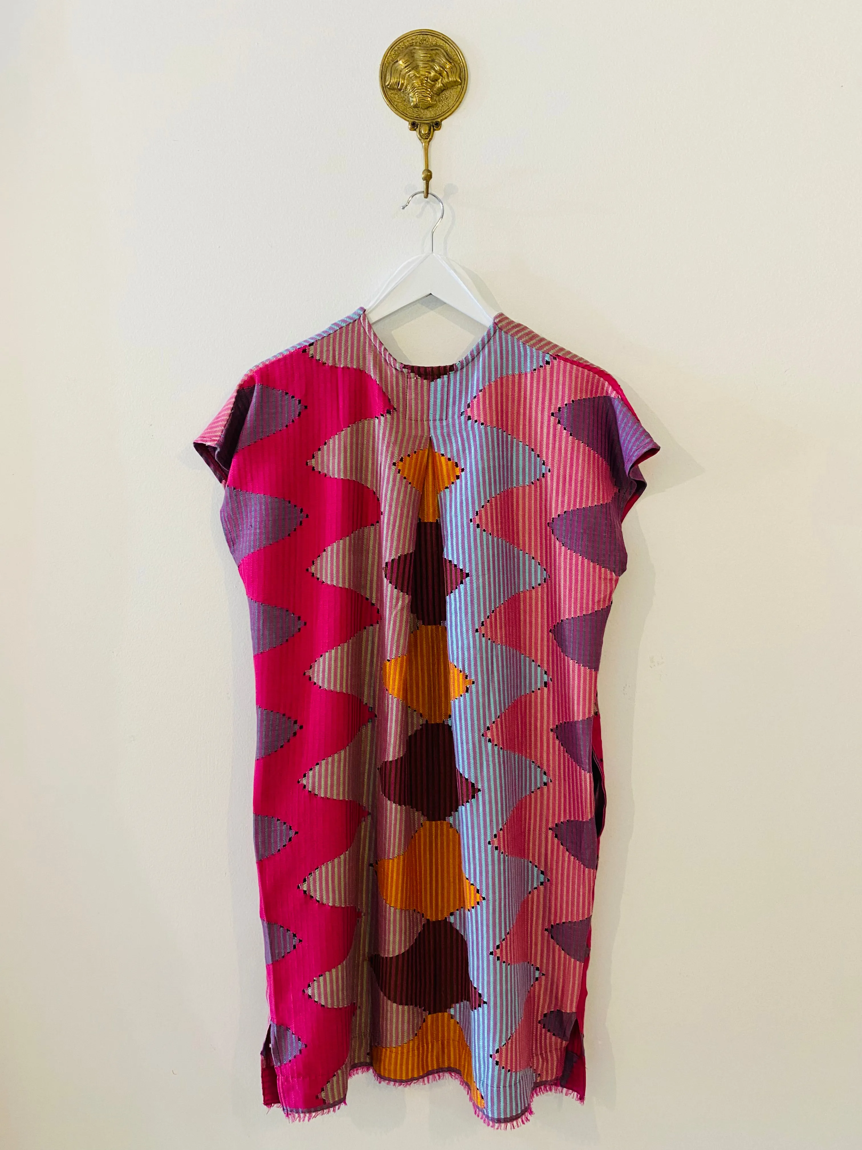 Marrakech Mini Kaftan in Raspberry