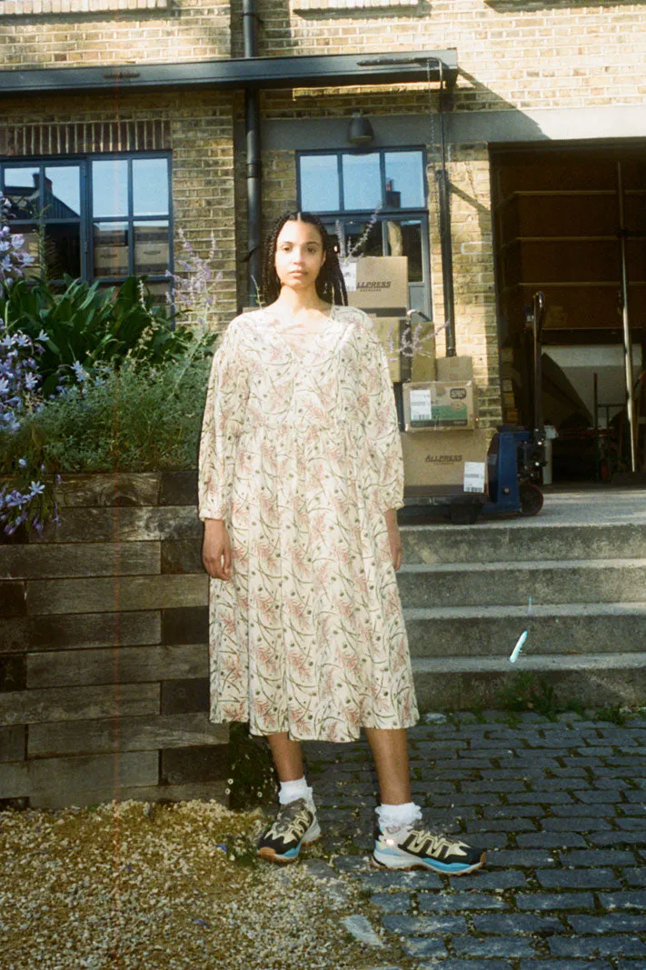 Meadows Kobus Dress Wheat Floral
