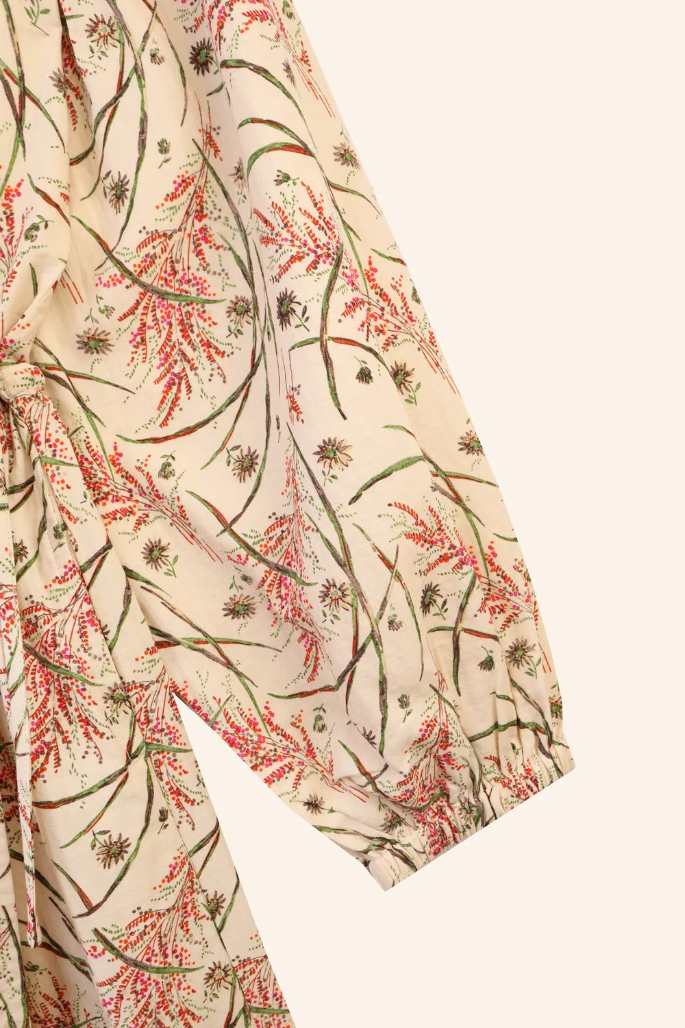 Meadows Kobus Dress Wheat Floral