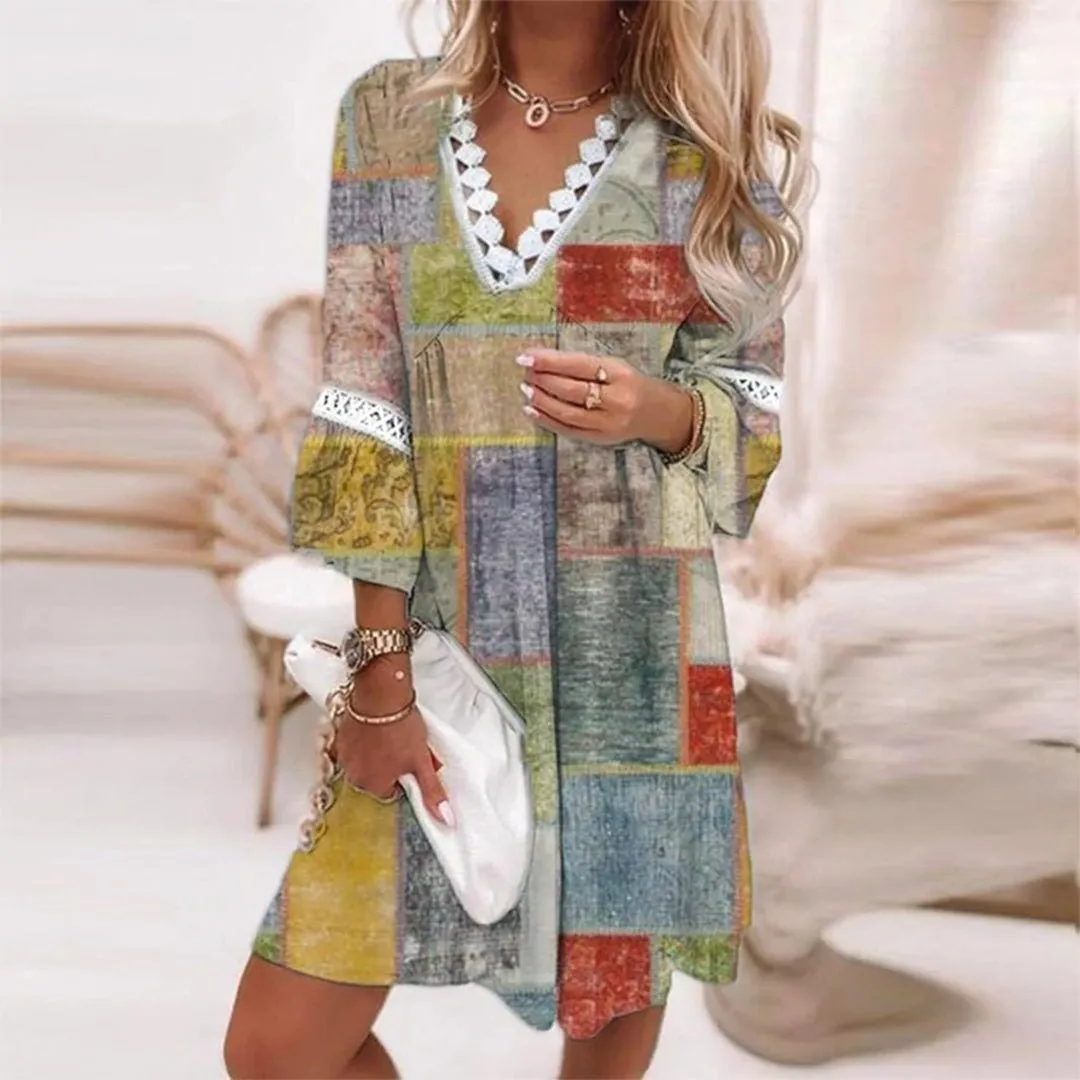 Medea - Stylish Printed Woman's Dress