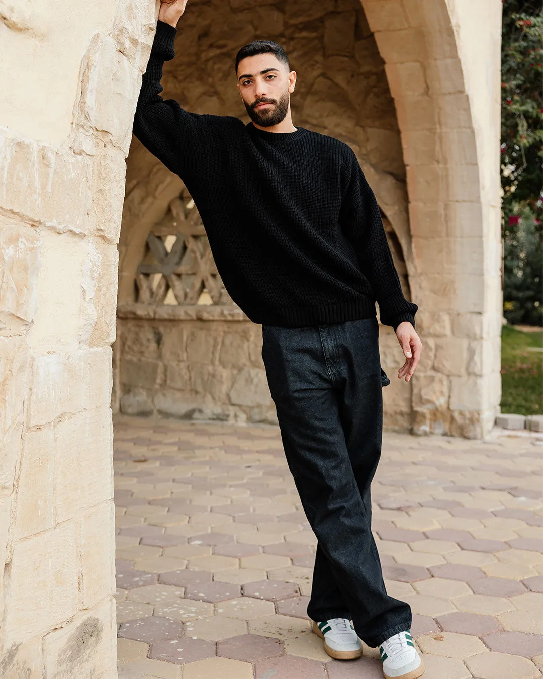 Men Knitted Pullover