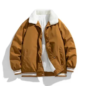 Men's Bastian Sherpa-Lined Pilot Jacket: Warm & Durable Winter Coat