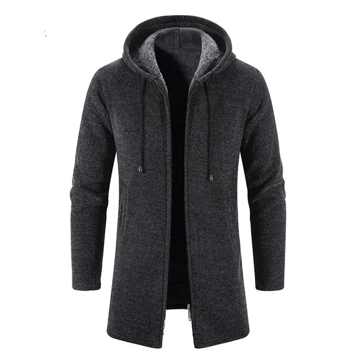 Men's hooded Carlos jacket, warm