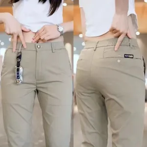 Men's Slim Straight Casual Pants