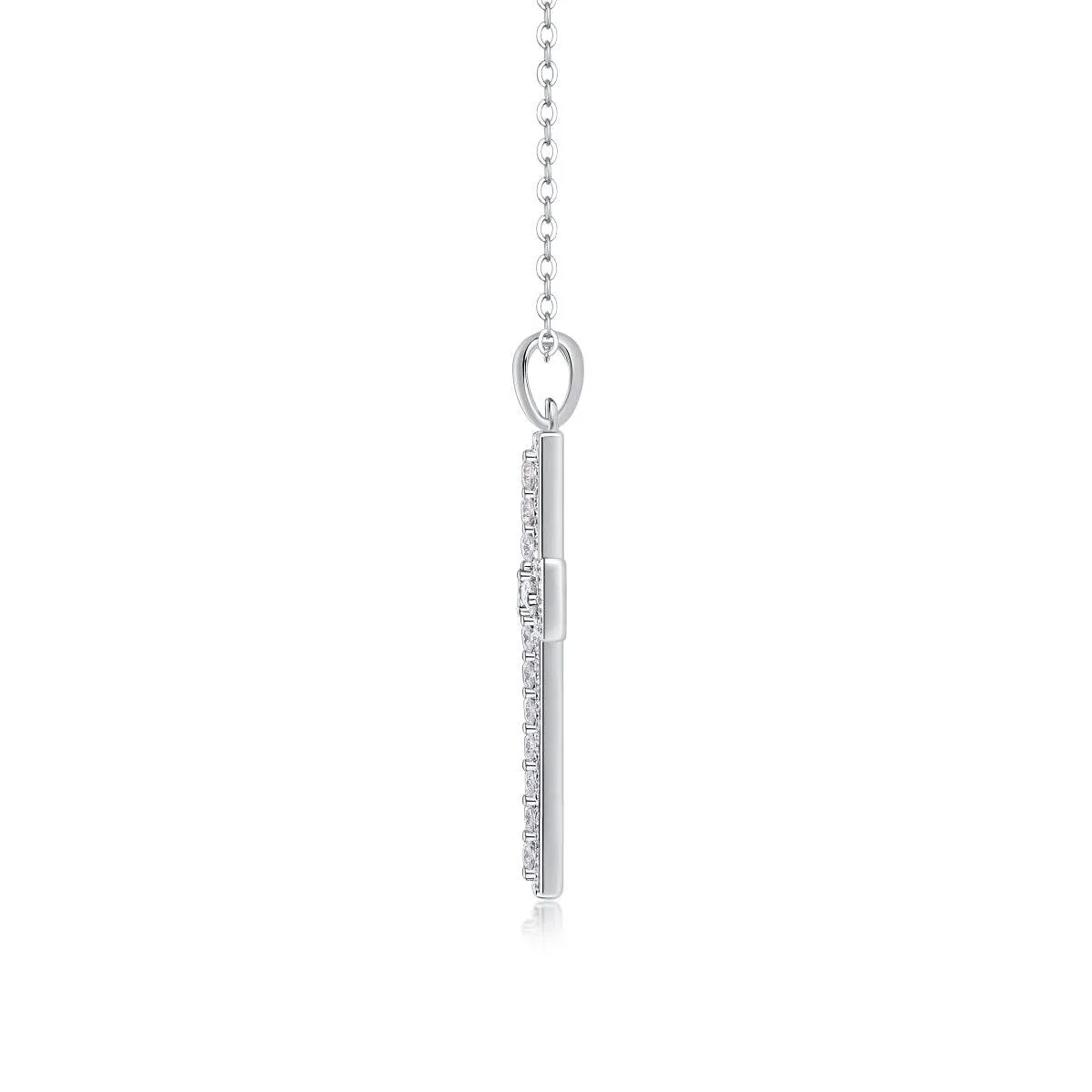 Minimal Cross Pendant Necklace-Unisex