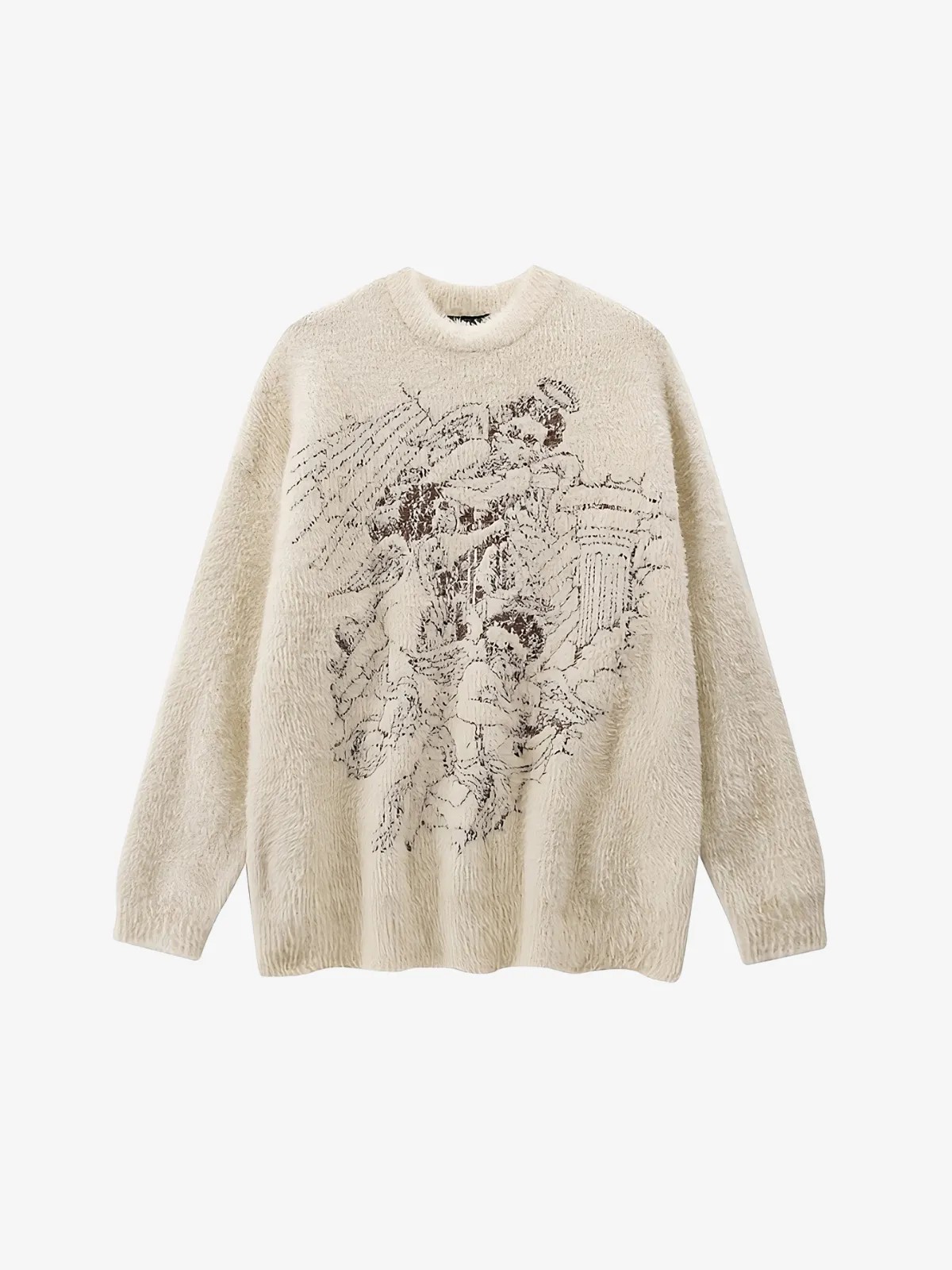 MINK GRAPHIC SWEATER
