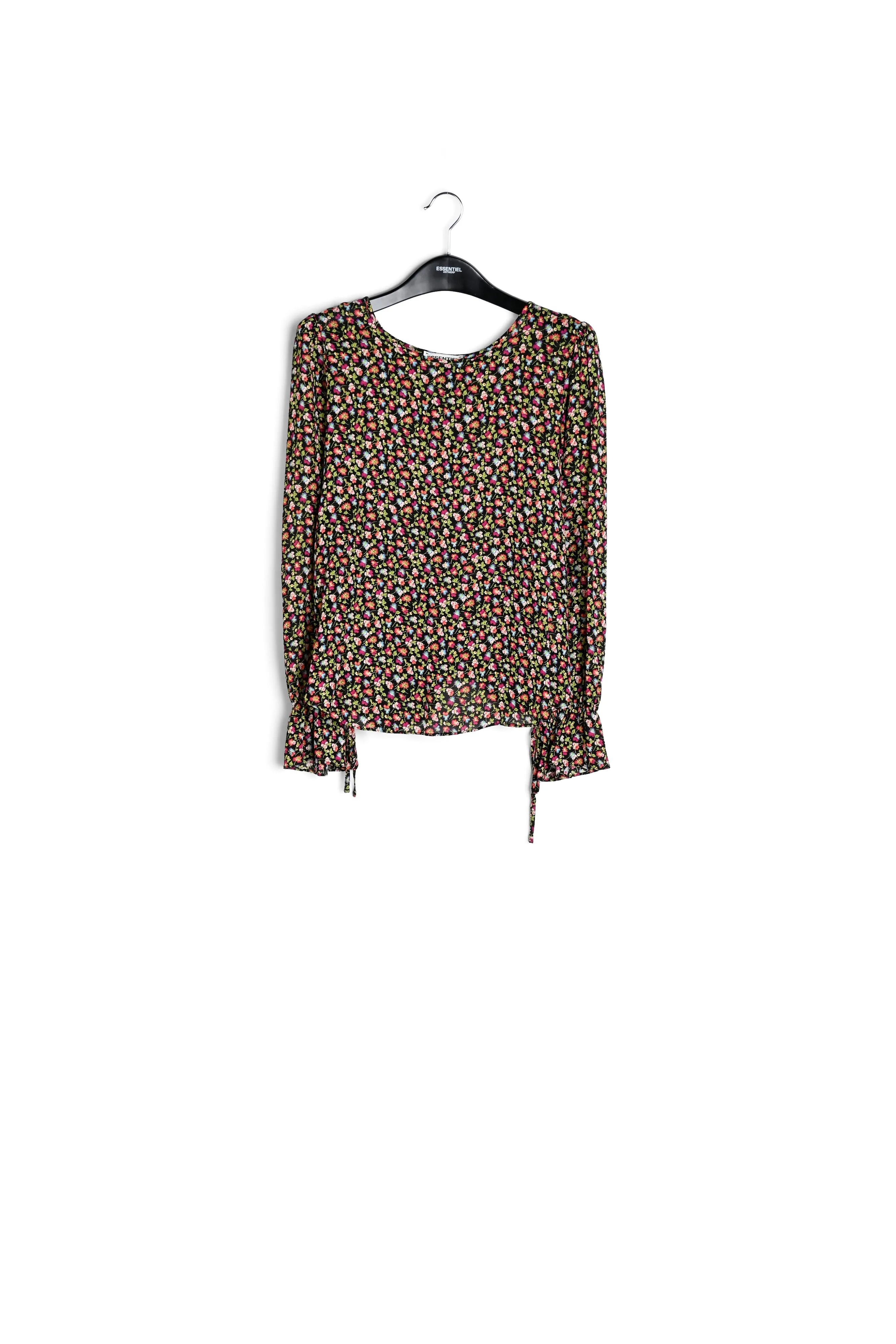 Multi-colored long sleeved top