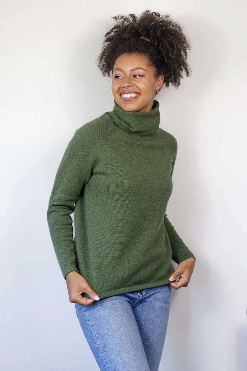 Myrna Mock Neck Soft Sweater