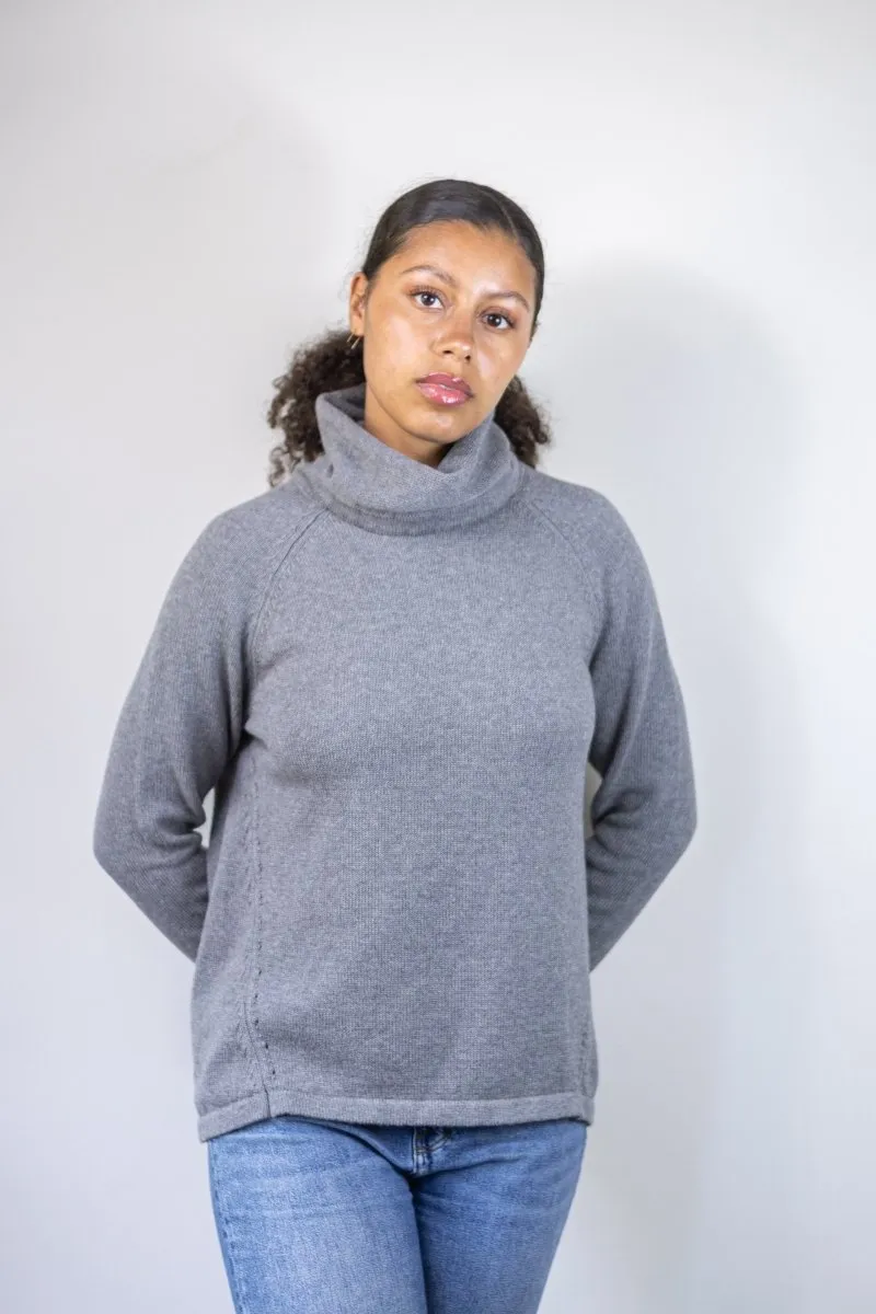 Myrna Mock Neck Soft Sweater