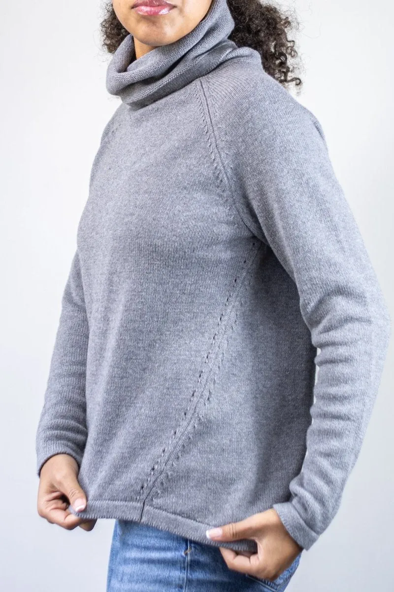 Myrna Mock Neck Soft Sweater