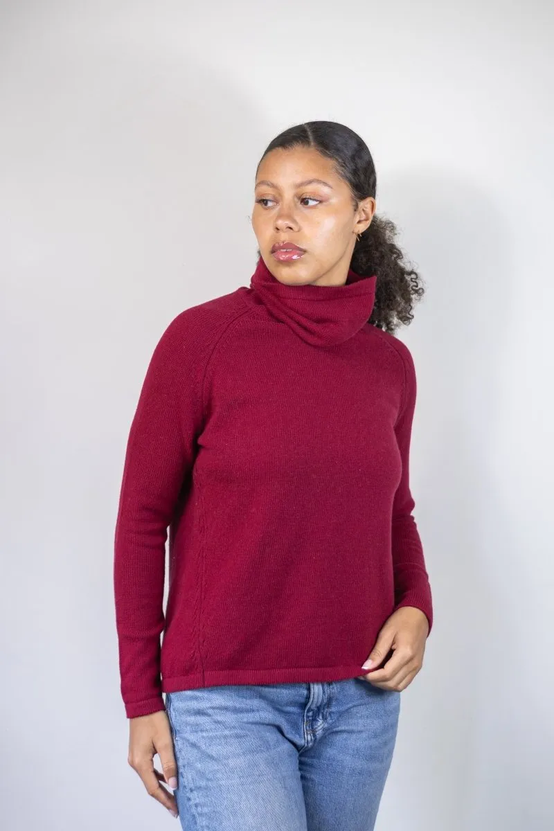 Myrna Mock Neck Soft Sweater
