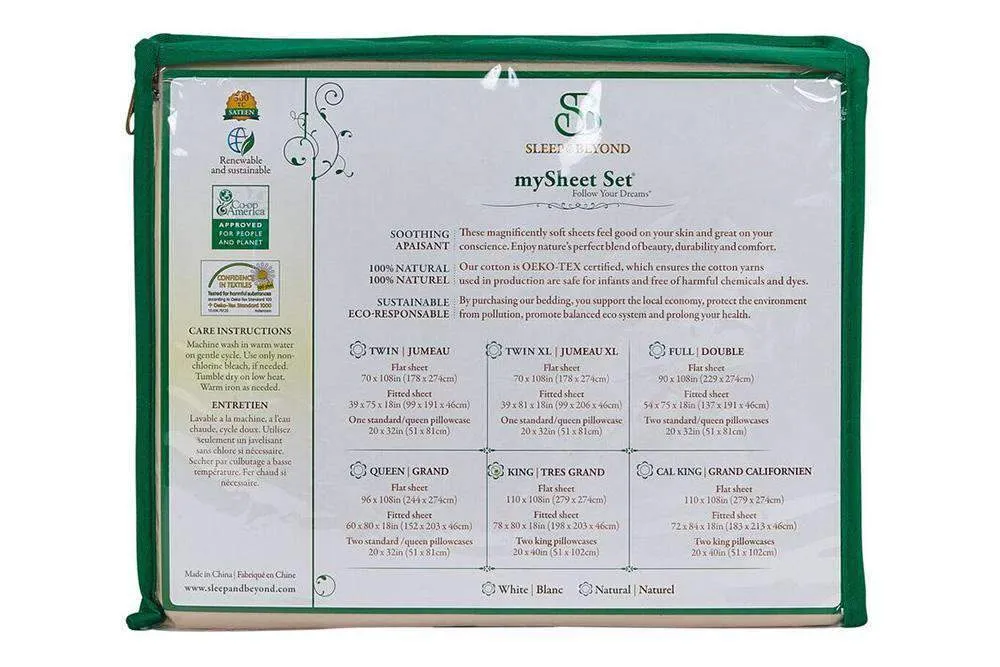 mySheet Set™ by Sleep & beyond