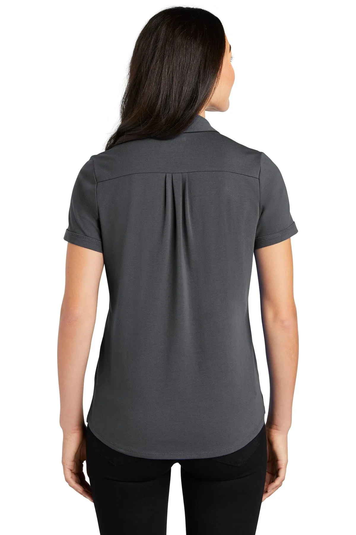 OGIO  Women's Limit Polo. LOG138 Diesel Grey