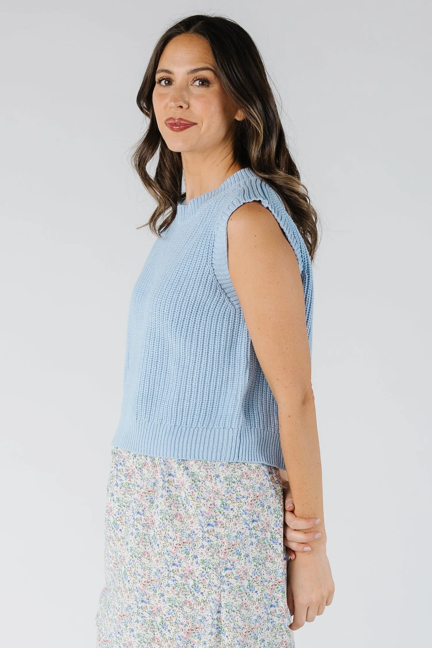 On A Cloud Sweater Vest