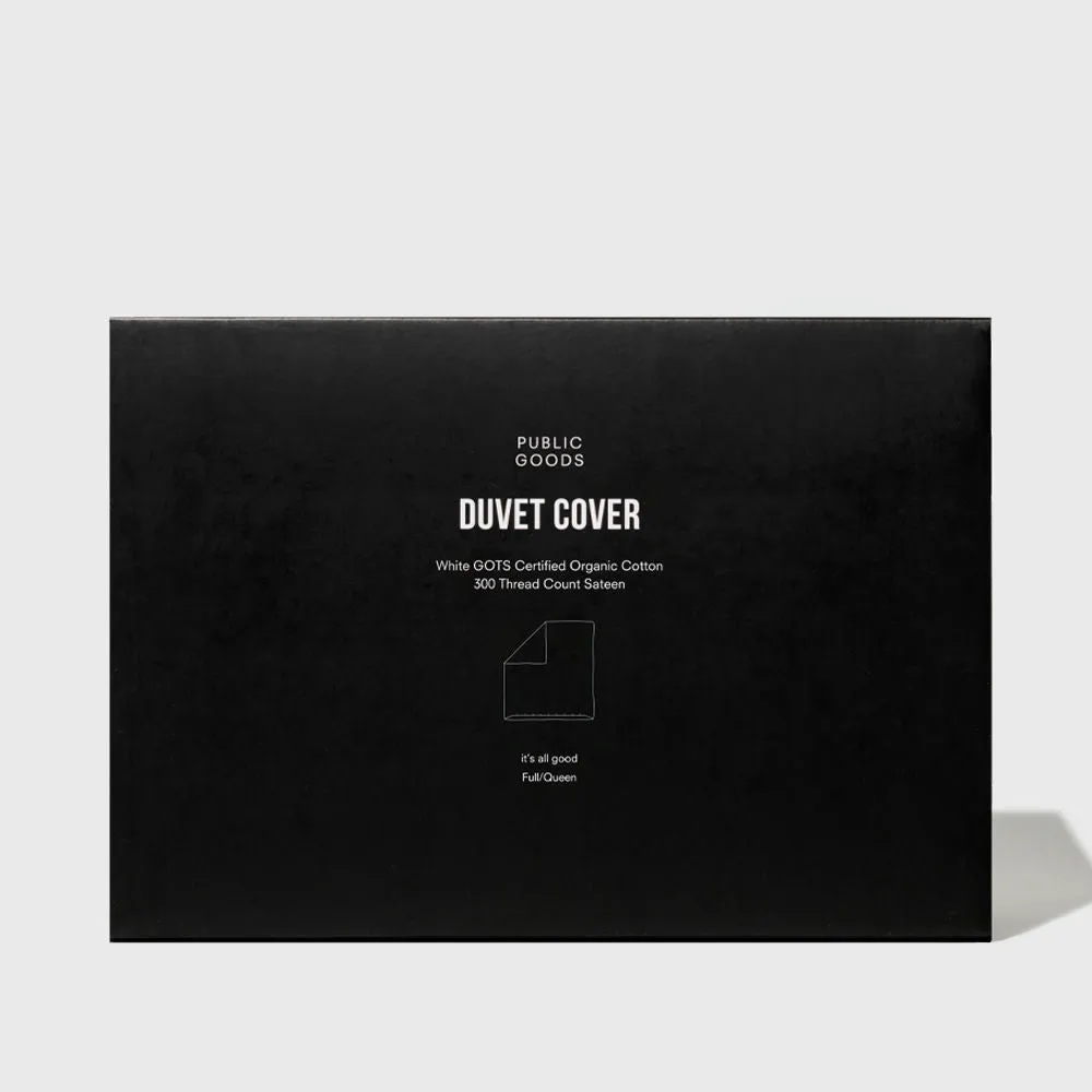Organic Full/Queen Duvet Cover