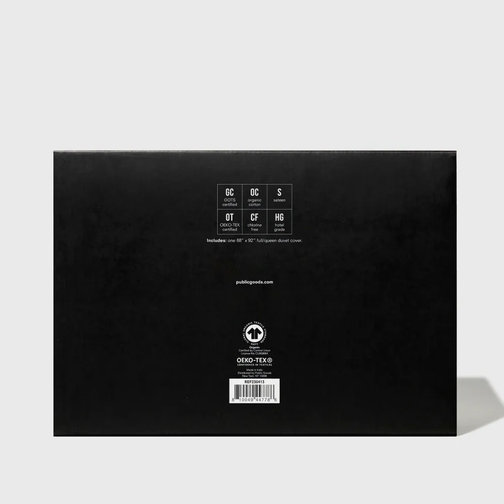Organic Full/Queen Duvet Cover