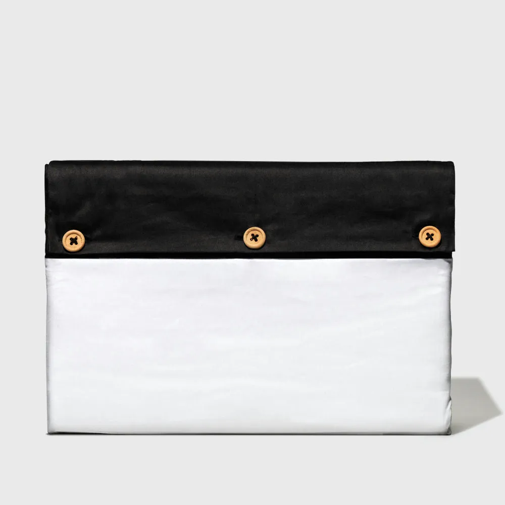 Organic Twin Duvet Cover and Fitted Sheet Set