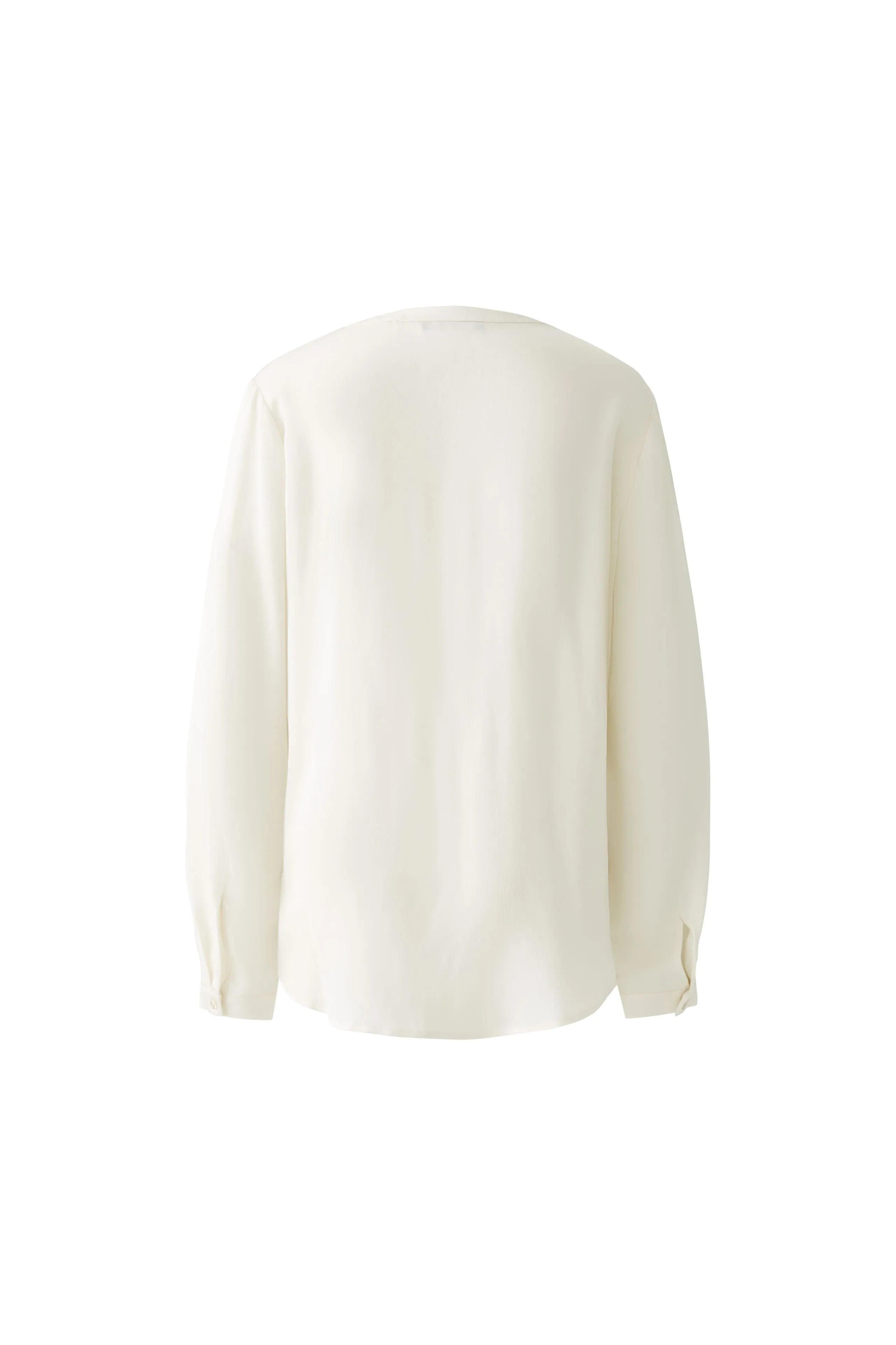 Oui Off White Long Sleeve Blouse