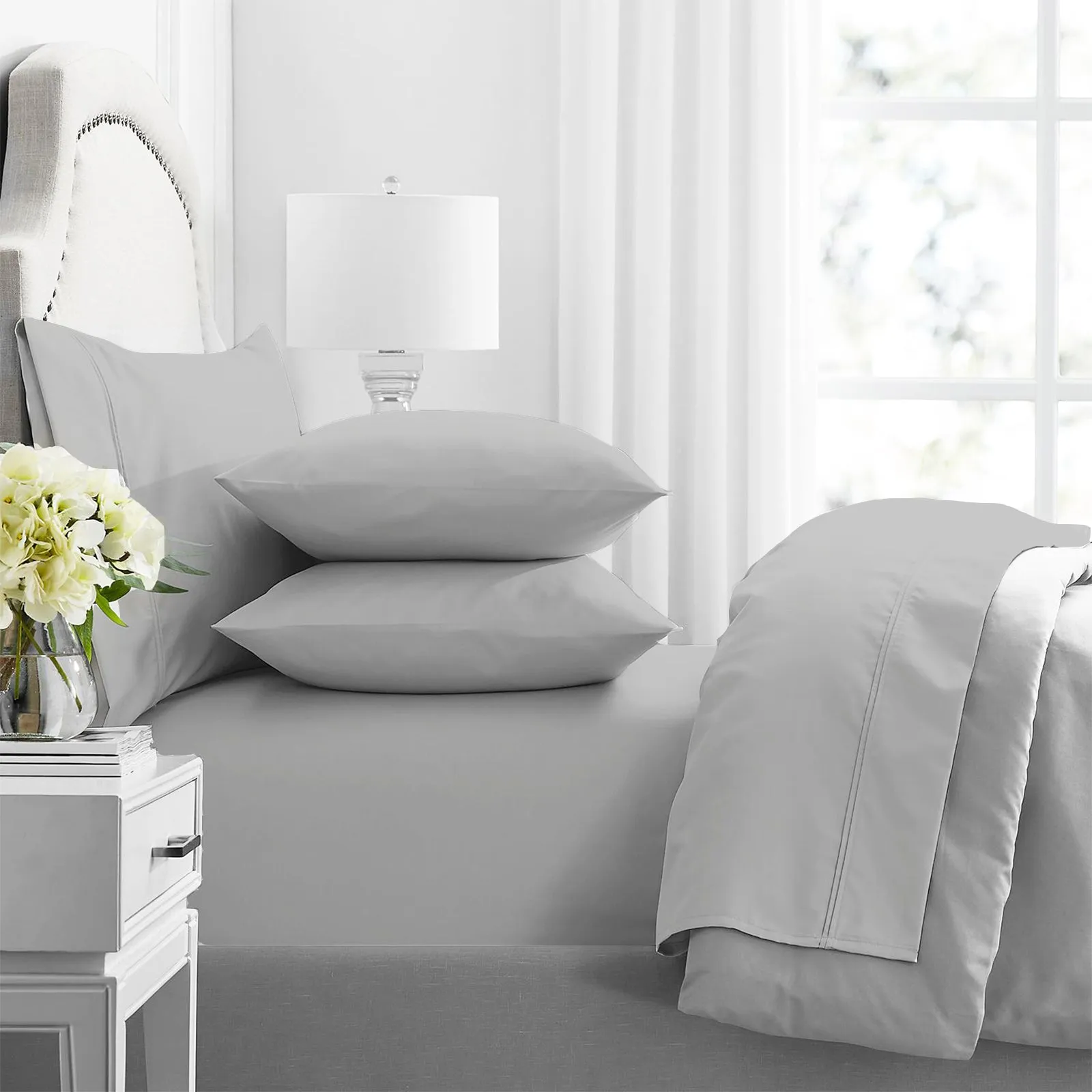 Premium 1000 Thread Count Egyptian King Cotton Sheet Sets by Renee Taylor