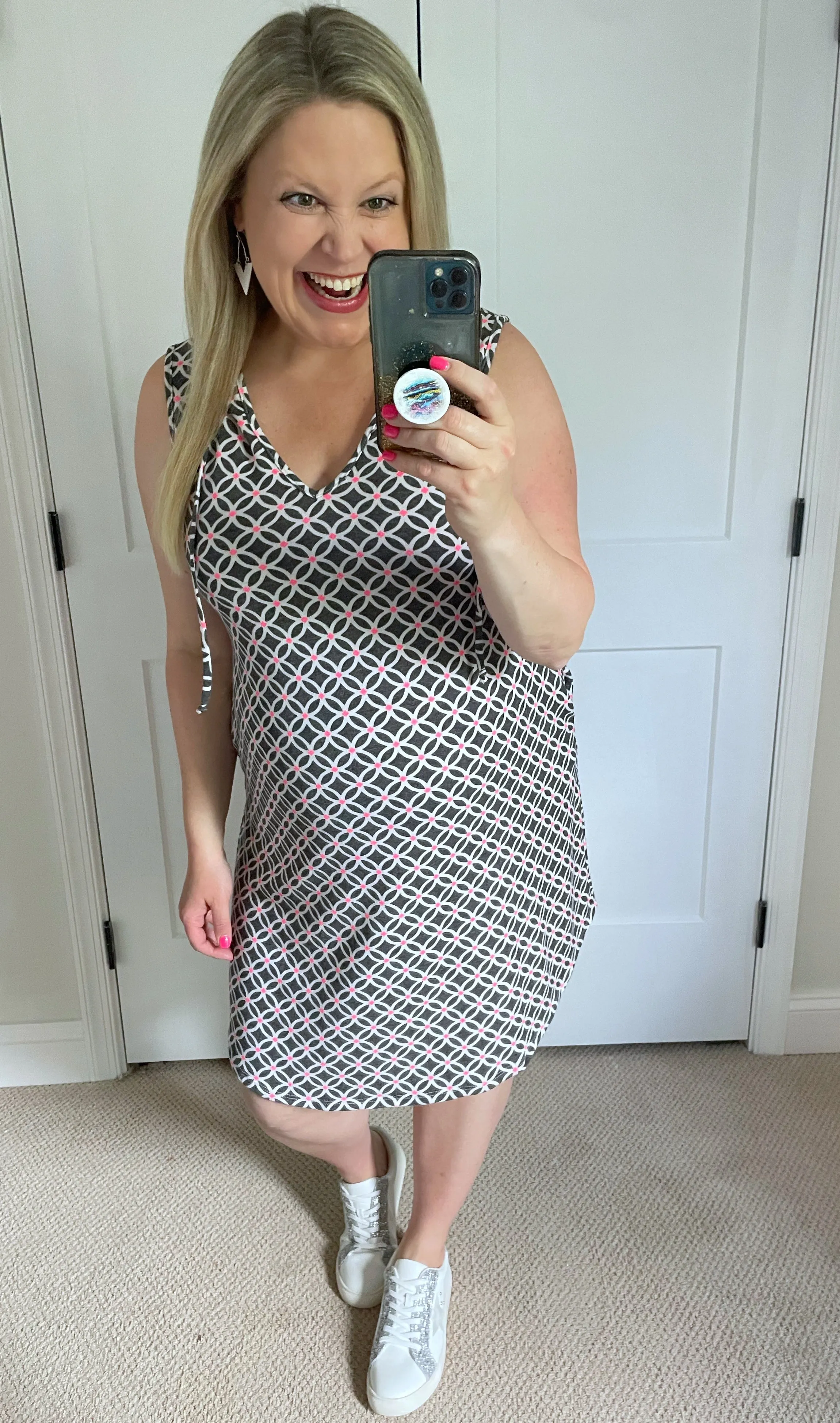 Pump Me Up Hooded Dress