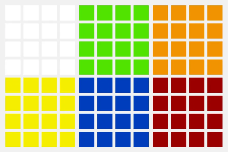 QiYi WuQue 4x4 Sticker Set