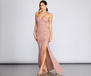 Raina Formal Stylish Crochet Dress