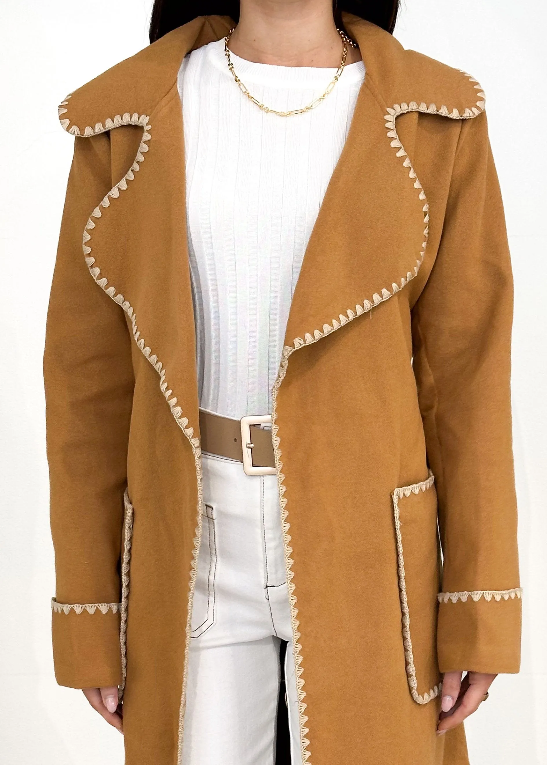 Rechra Coat - Camel