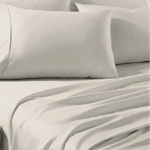 Renee Taylor 1500 Thread Count Premium Cotton Blend Sheet sets - Bone