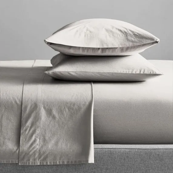 Renee Taylor 300 Thread Count 100 % Organic Cotton Sheet Sets - Moonbeam