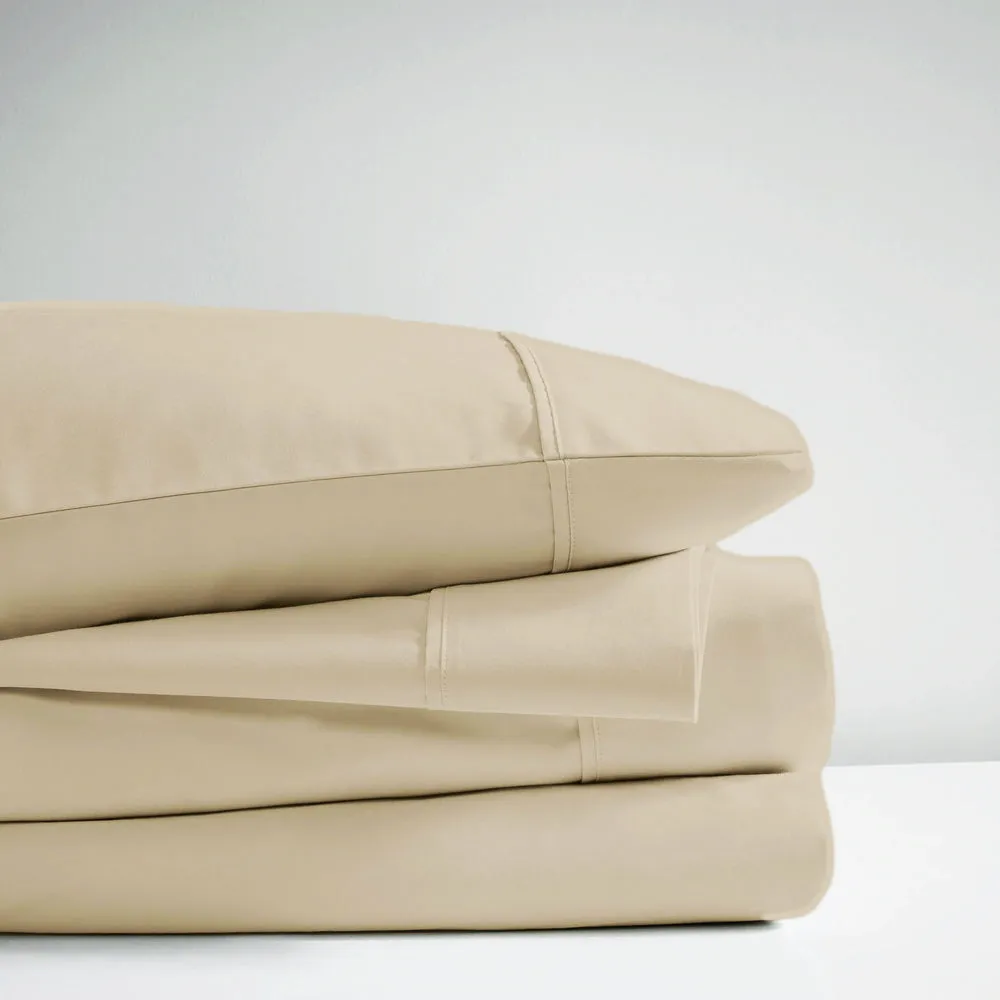 Renee Taylor 700 TC Tencel Lyocell Fibre & Cotton Sheet Set - Bone