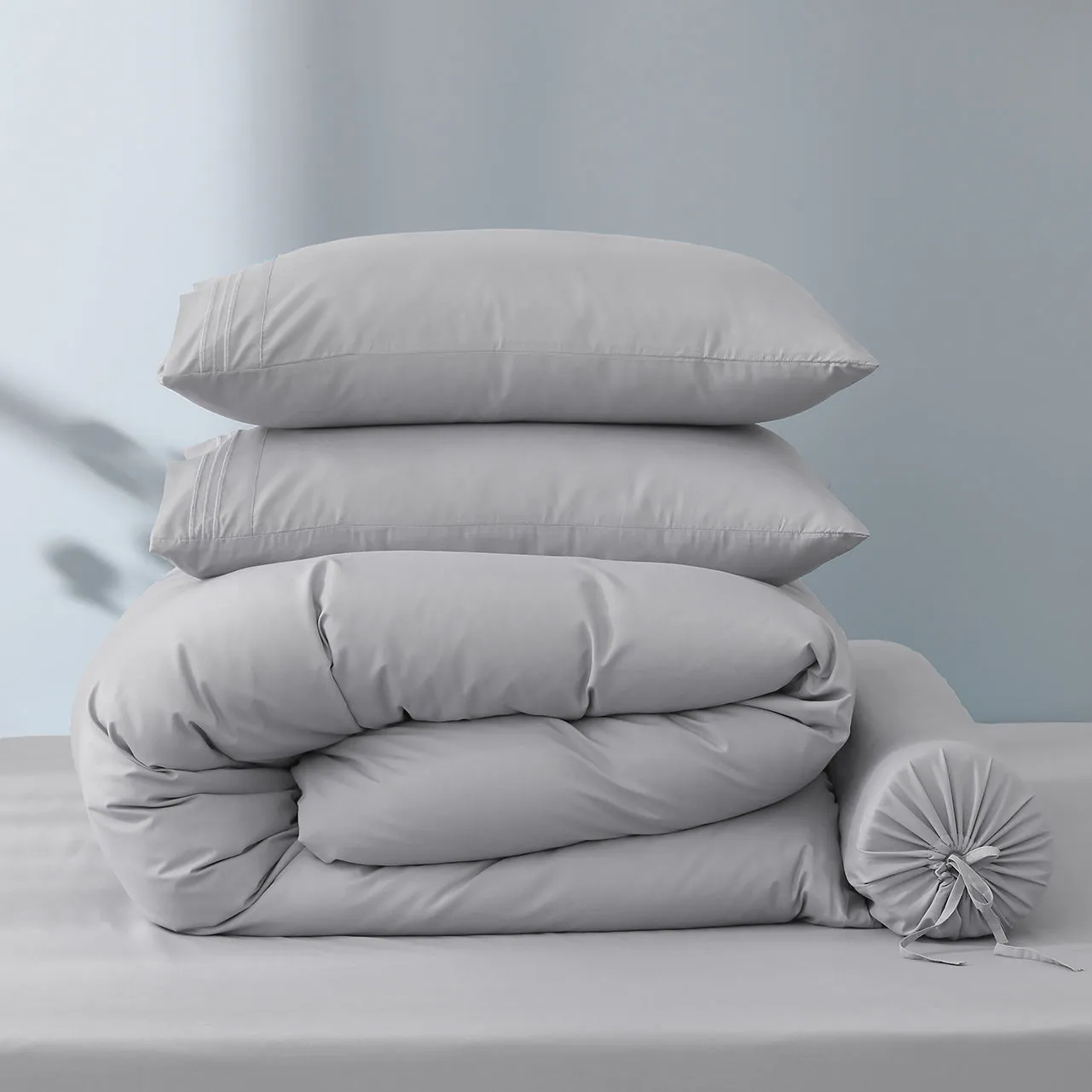 Robinsons Silky Soft Embroidered Microfibre Bed Sheet Set Core Collection