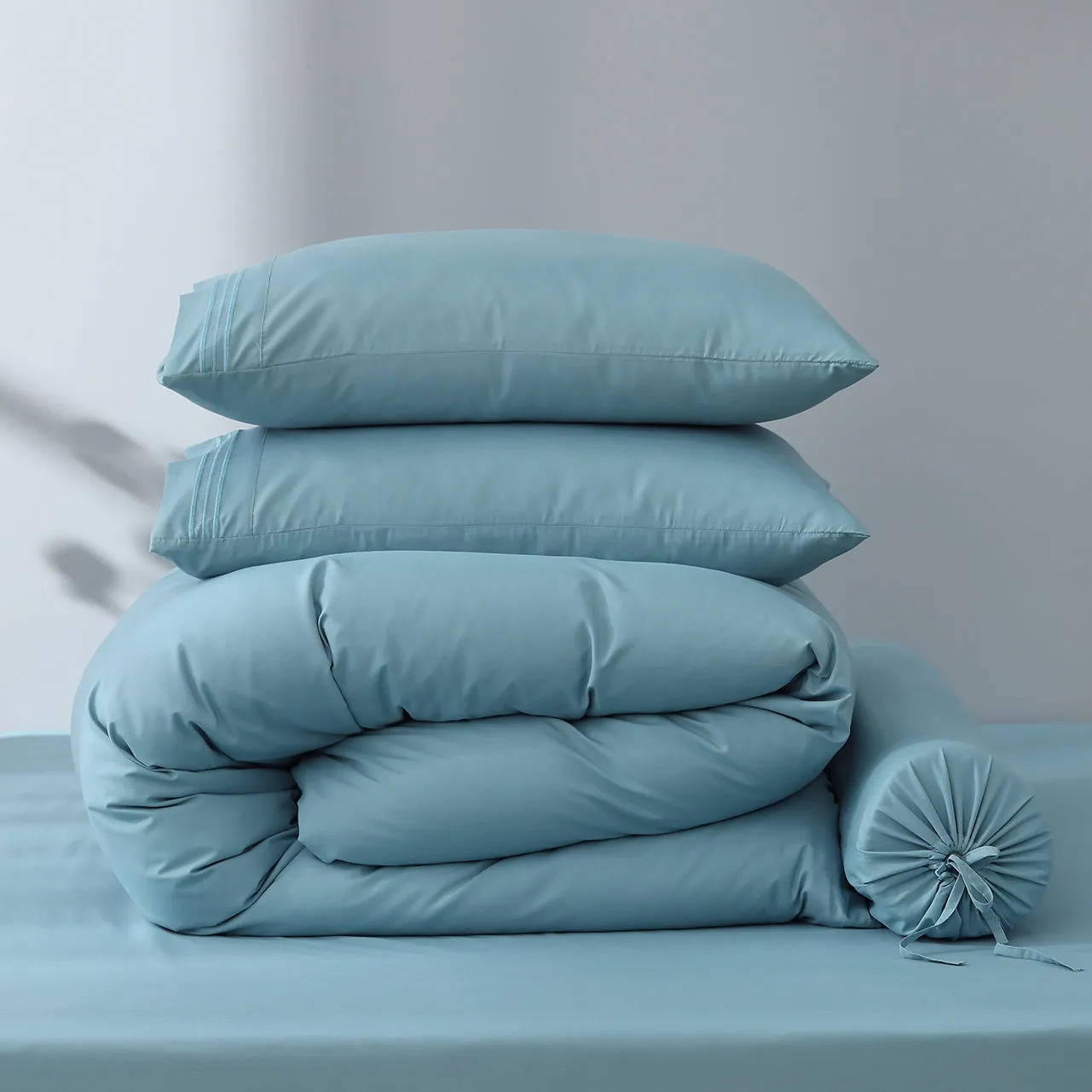 Robinsons Silky Soft Embroidered Microfibre Bed Sheet Set Core Collection