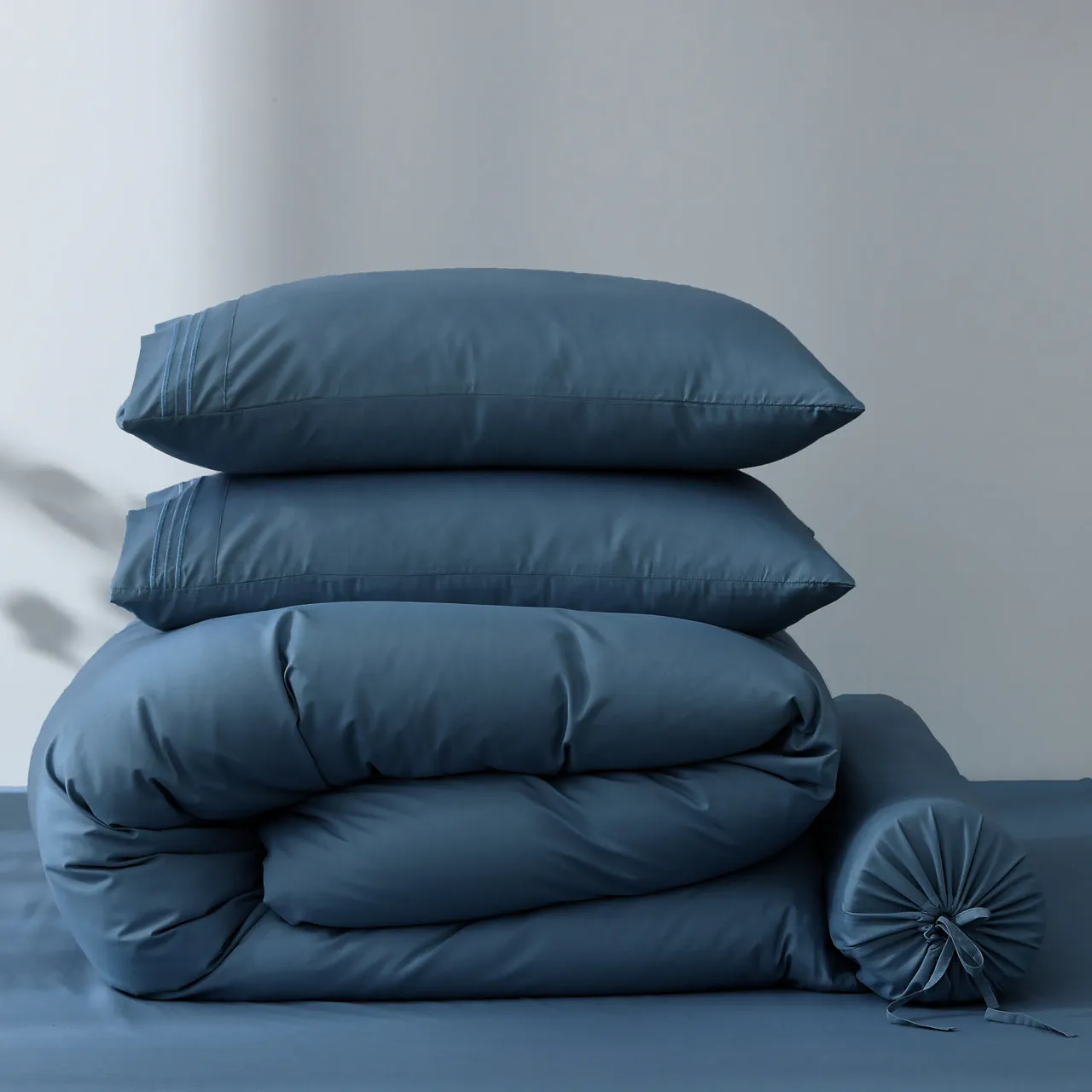 Robinsons Silky Soft Embroidered Microfibre Bed Sheet Set Core Collection