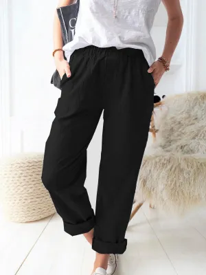 Samanta® | Linen Trousers For Women In A Relaxed Fit