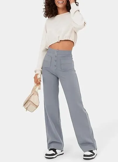 SAVANNAH | High Waisted Elastic Trousers