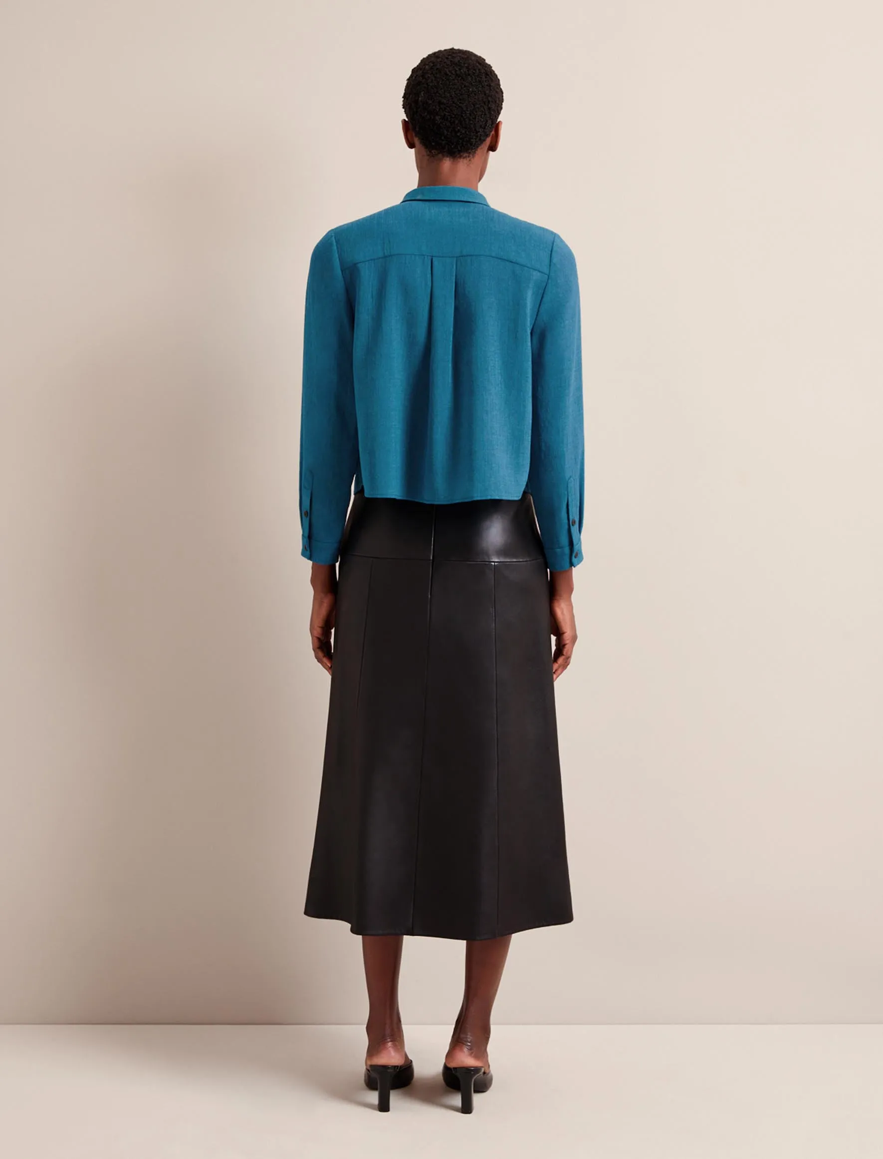 Selby Techni Voile Shirt - Azure Blue
