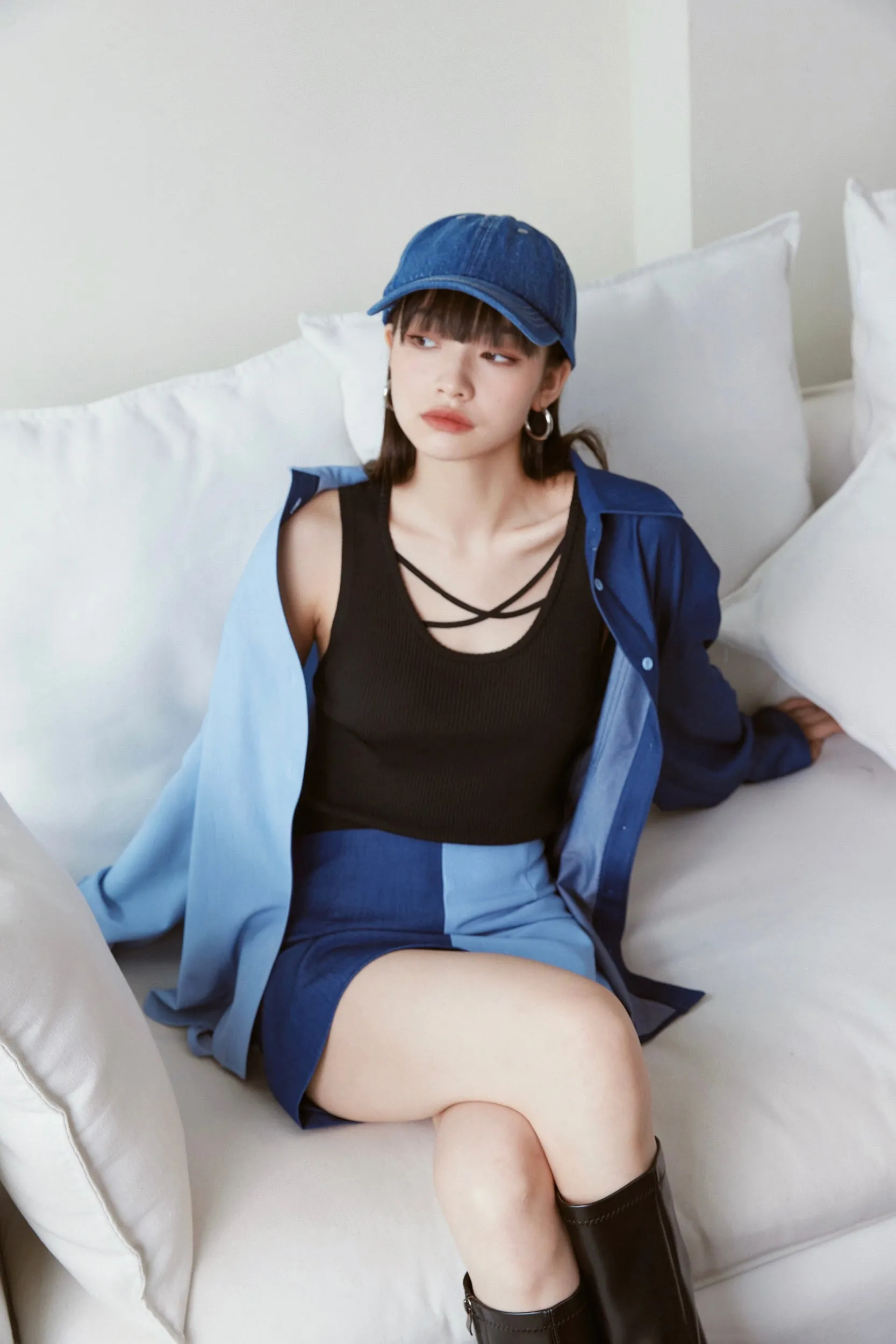 Shades Of Blue Skirt